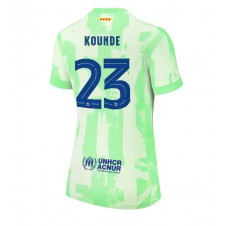 Barcelona Jules Kounde #23 Tredje Tröja Dam 2024-25 Korta ärmar